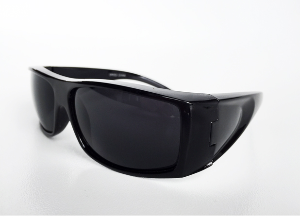 Schwarze Sonnenbrille fÃ¼r MÃ¤nner - sunlooper.ch - billede 2