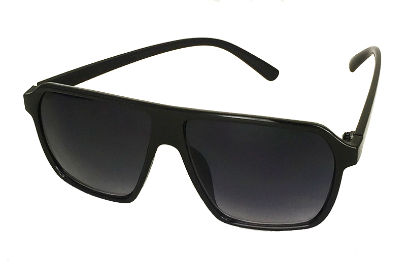 Schwarze MillionÃ¤rs-Sonnenbrille