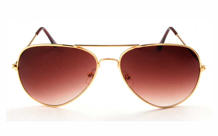 Goldene Pilotenbrille - sunlooper.ch - billede 2