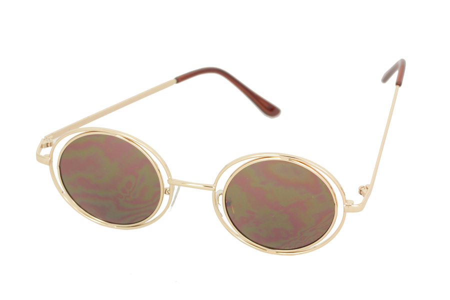Runde, luxuriÃ¶se Lennon-Sonnenbrille