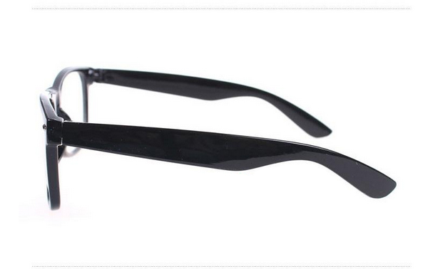 Schwarze Wayfarer ohne StÃ¤rke - sunlooper.ch - billede 2