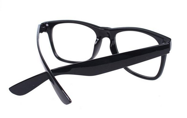 Schwarze Wayfarer ohne StÃ¤rke - sunlooper.ch - billede 3