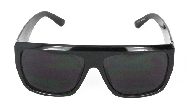 Schwarze, robuste MÃ¤nnersonnenbrille