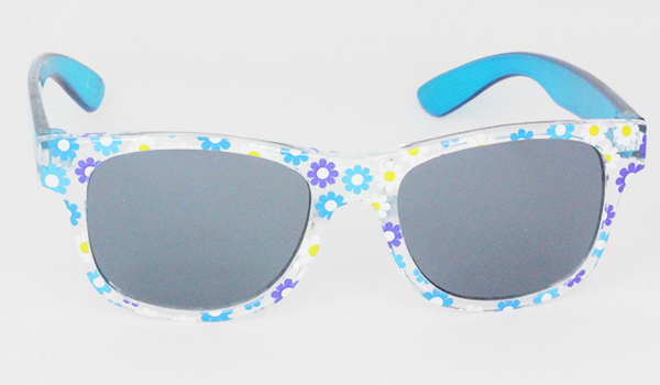 Kindersonnenbrille mit Blumenmuster
