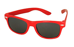 Rote Wayfarer-Sonnenbrille fÃ¼r Kinder - Design nr. 3236