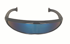 Schwarze Sonnenbrille im Star-Trek-Look. - Design nr. 3267