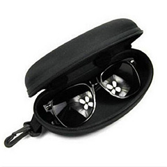 Schwarzes Sonnenbrillenetui - Design nr. 406