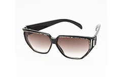 Schwarze Sonnenbrille mit Blumen - Design nr. 278