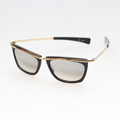 GÃ¼nstige Sonnenbrille mit Gold und Spiegelglas - Design nr. 284
