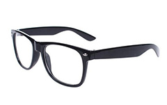Schwarze Wayfarer ohne StÃ¤rke - Design nr. 303