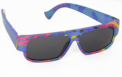 Bunte Kindersonnenbrille - Design nr. 3034