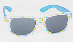 Kindersonnenbrille mit blauen BÃ¼geln - Design nr. 3097