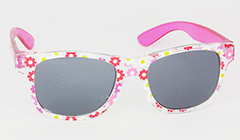 Kindersonnenbrille fÃ¼r MÃ¤dchen mit Blumenmuster - Design nr. 3103