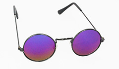 Kindersonnenbrille mit schwarzen Metall-BÃ¼geln - Design nr. 3107