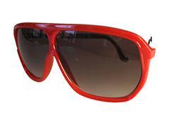 GÃ¼nstige rote MillionÃ¤rssonnenbrille - Design nr. 332