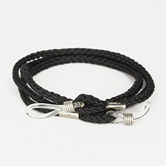 Schwarzes Brillenband - Design nr. 430