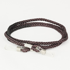 GÃ¼nstiges dunkelbraunes Brillenband - Design nr. 432