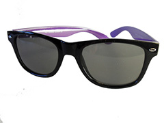 Schwarz-lila Wayfarer - Design nr. 570